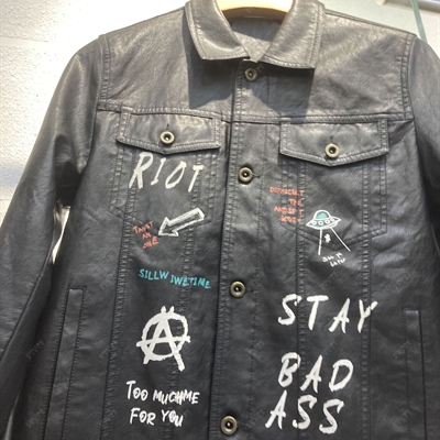 市场上装-皮衣-微潮皮衣【实拍】