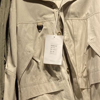 市场上装-中长外套-休闲中长外套【实拍】