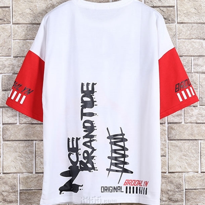 市场上装-T恤-微潮T恤