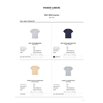 2021春夏_MAISON LABICHE_服装_欧洲大牌资料