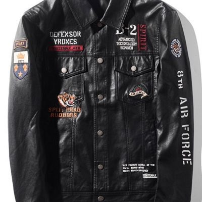 市场上装-皮衣-欧货皮衣