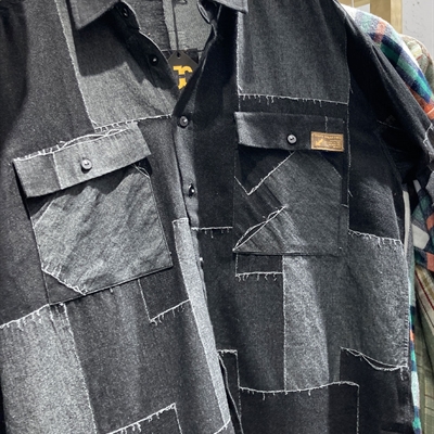 市场上装-衬衫-微潮衬衫【实拍】