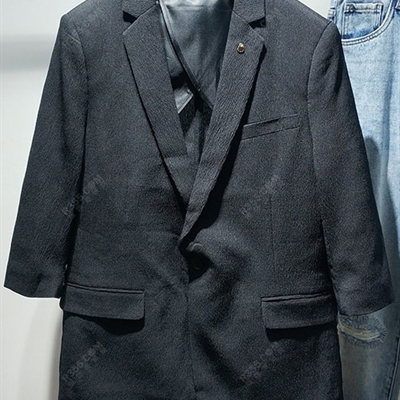 市场上装-单西-休闲单色【实拍】