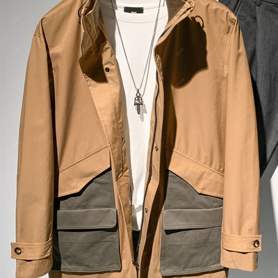 市场上装-中长外套-休闲中长外套【实拍】