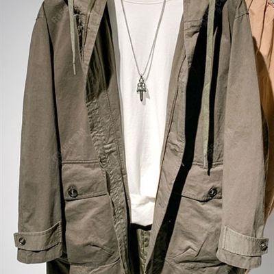 市场上装-中长外套-休闲中长外套【实拍】