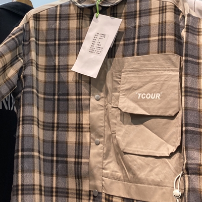 市场上装-衬衫-微潮衬衫【实拍】