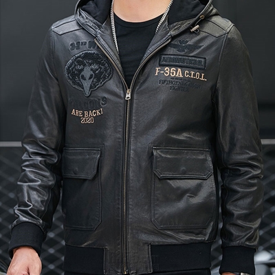 市场上装-皮衣-欧货皮衣