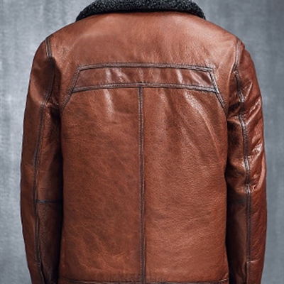 市场上装-皮衣-商务皮衣