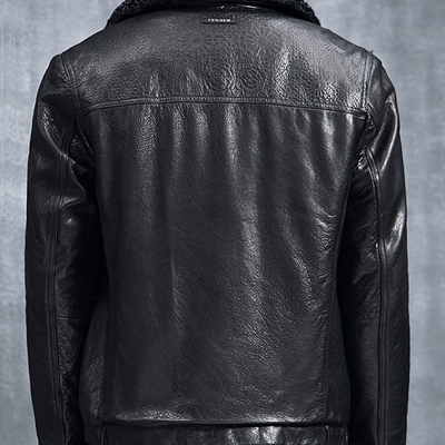 市场上装-皮衣-商务皮衣