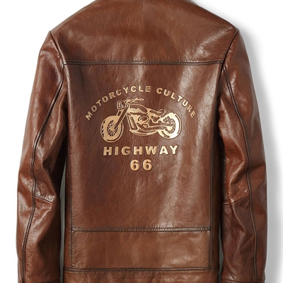 市场上装-皮衣-商务皮衣