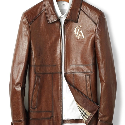 市场上装-皮衣-商务皮衣