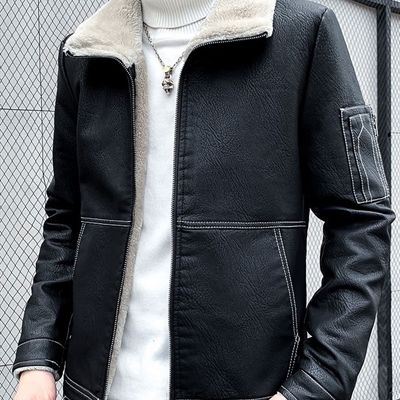 市场上装-皮衣-休闲皮衣