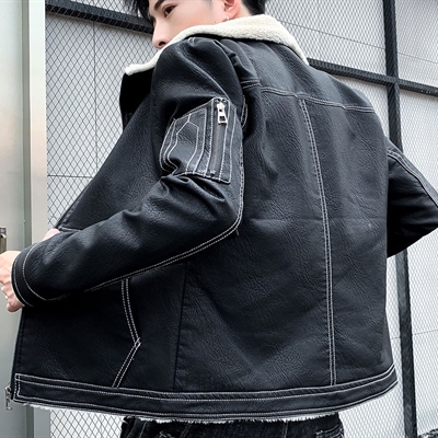 市场上装-皮衣-休闲皮衣