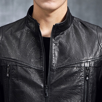 市场上装-皮衣-商务皮衣