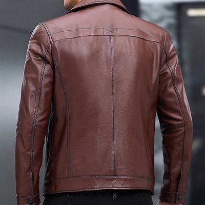 市场上装-皮衣-商务皮衣