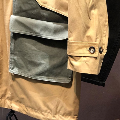 市场上装-中长外套-休闲中长外套【实拍】