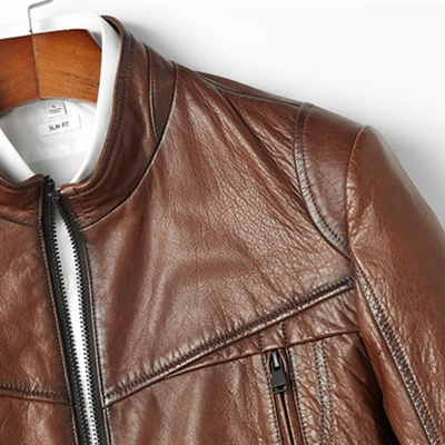 市场上装-皮衣-商务皮衣