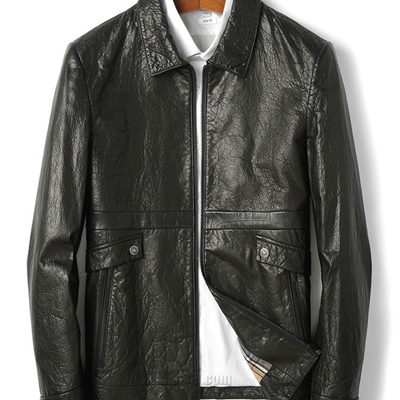 市场上装-皮衣-商务皮衣