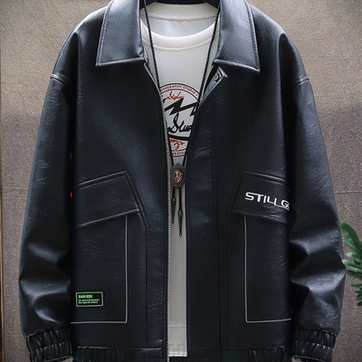 市场上装-皮衣-休闲皮衣