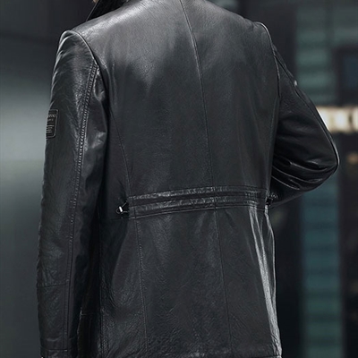 市场上装-皮衣-商务皮衣