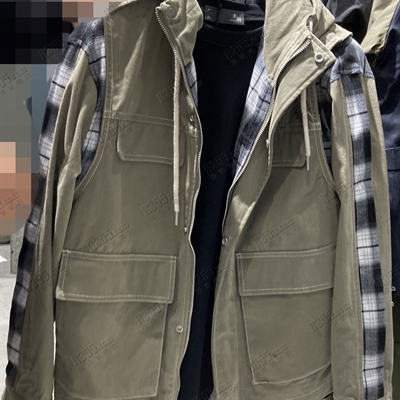 市场上装-中长外套-休闲中长外套【实拍】