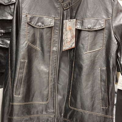 市场上装-皮衣-微潮皮衣【实拍】