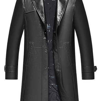 市场上装-皮衣-商务皮衣