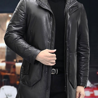 市场上装-皮衣-商务皮衣