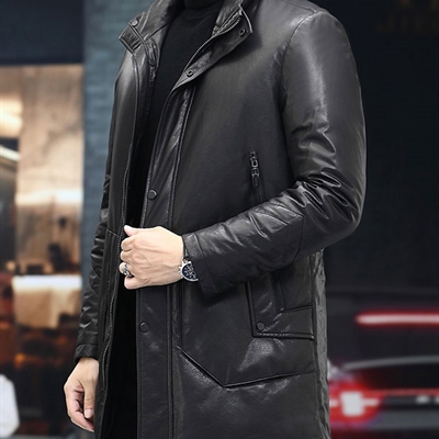 市场上装-皮衣-商务皮衣