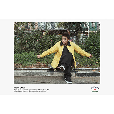 纽约《NOAHxBarbour》2020秋冬休闲时尚男装