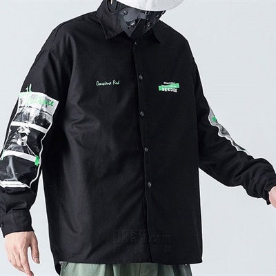 市场上装-衬衫-微潮衬衫