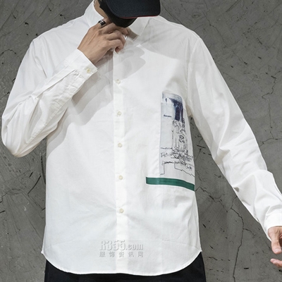 市场上装-衬衫-休闲衬衫