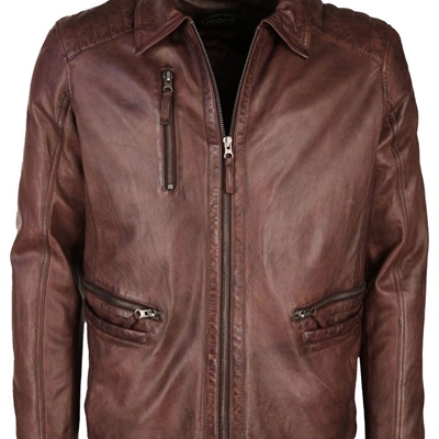 市场上装-皮衣-商务皮衣