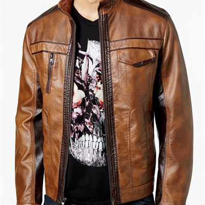 市场上装-皮衣-商务皮衣