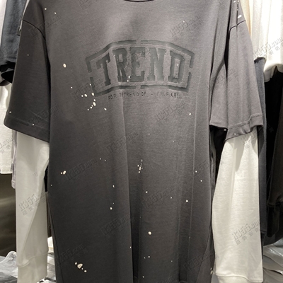 市场上装-T恤-休闲长袖T恤【实拍】