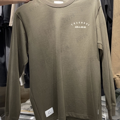 市场上装-T恤-休闲长袖T恤【实拍】