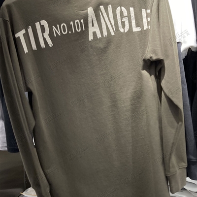 市场上装-T恤-休闲长袖T恤【实拍】