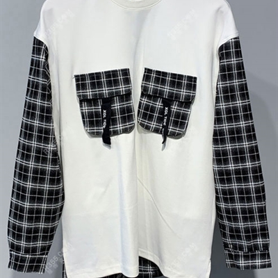 市场上装-T恤-工装长袖T恤【实拍】