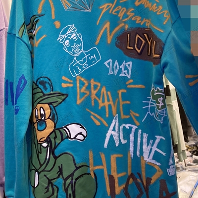 市场上装-T恤-微潮T恤【实拍】