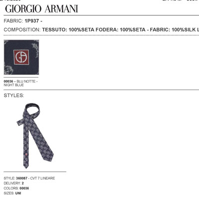 2021春夏_Giorgio Armani 配件_欧洲大牌资料