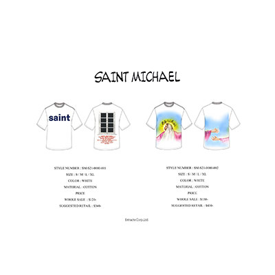 2021春夏_Saint Michael 服装_欧洲大牌资料
