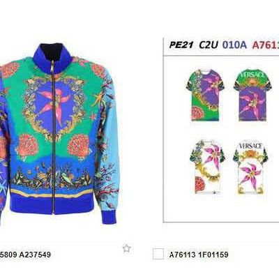 2021春夏_Versace 服装_欧洲大牌资料
