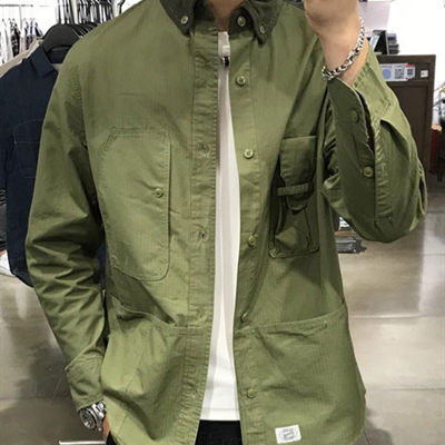 市场上装-衬衫-微潮衬衫