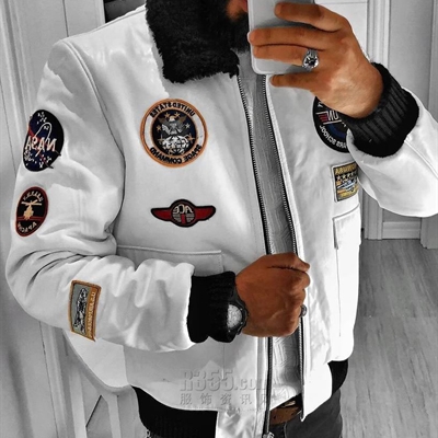 市场上装-皮衣-商务皮衣