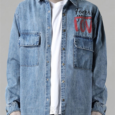 市场上装-衬衫-微潮衬衫