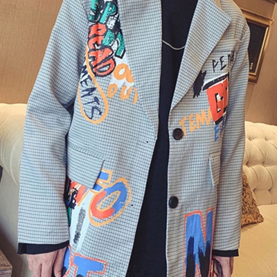 市场上装-中长外套-微潮中长外套