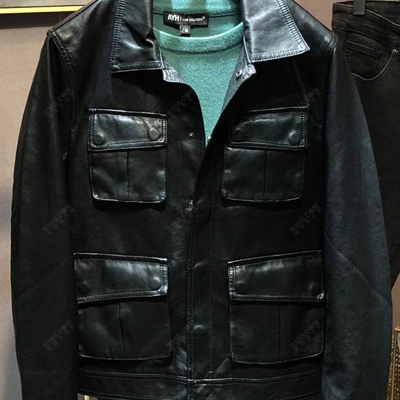 市场上装-皮衣-休闲皮衣【实拍】