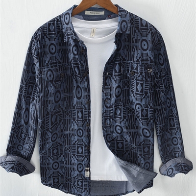 市场上装-衬衫-休闲衬衫