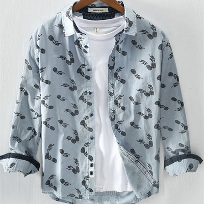 市场上装-衬衫-休闲衬衫