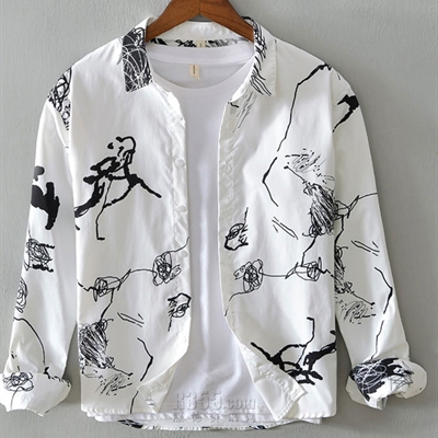 市场上装-衬衫-微潮衬衫